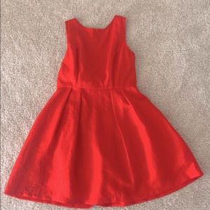 Red cocktail dress